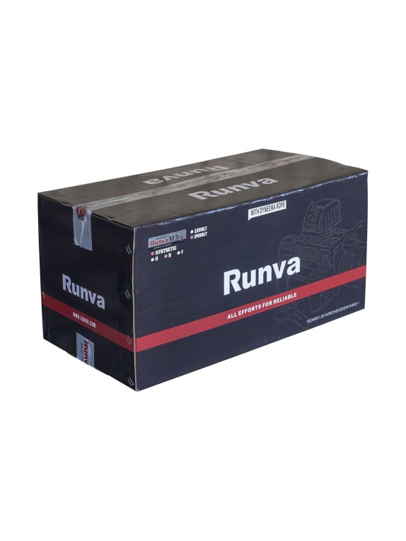 Электрическая лебёдка RUNVA 24V 12500 lbs 5670 кг влагозащищенная синтетический трос EWB12500SSR24V