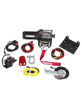 Электрическая лебёдка RUNVA 12V 3000A lbs 1361 кг EWX3000A