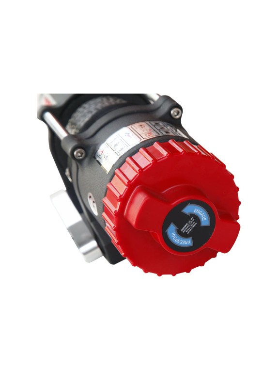 Электрическая лебёдка RUNVA 12V 3500A lbs 1588 кг синтетический трос EWT3500ASR