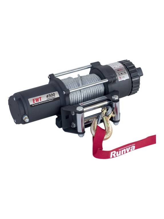 Электрическая лебёдка RUNVA 12V 4500A lbs EWT4500A