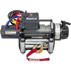 Электрическая лебёдка RUNVA 24V 9500 lbs 4350 кг влагозащищенная EWB9500S24V