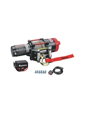 Электрическая лебёдка RUNVA 12V 3500A lbs 1588 кг EWT3500A