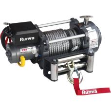 Электрическая лебёдка RUNVA индустриальная 24V 15000 lbs 6800 кг EWN15000U24V