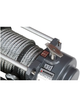 Электрическая лебёдка RUNVA индустриальная 24V 15000 lbs 6800 кг EWN15000U24V