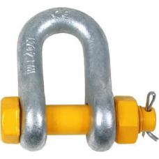Такелажная прямая скоба со шплинтом HAKLIFT грузоподъемность 3,2 т SAK32SLBP