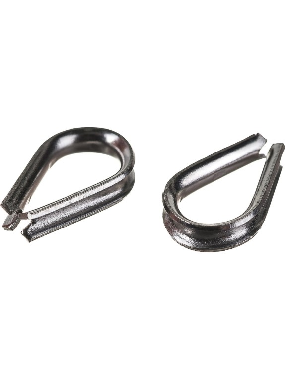 Коуш из нержавеющей стали Fixbox DIN 6899 2 мм 2 шт 551010