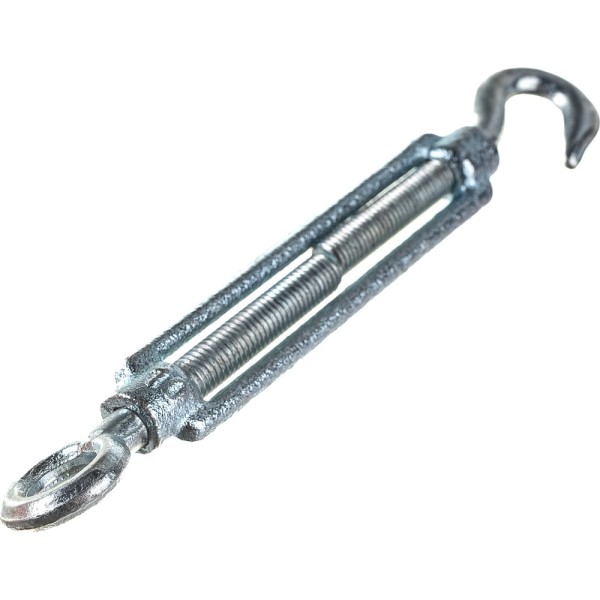 Талреп STAYER DIN 1480, крюк-кольцо, М10, 6 шт, оцинкованный, 30515-10