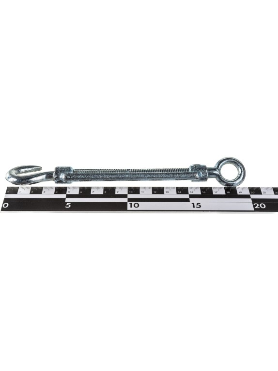 Талреп STAYER DIN 1480, крюк-кольцо, М10, 6 шт, оцинкованный, 30515-10