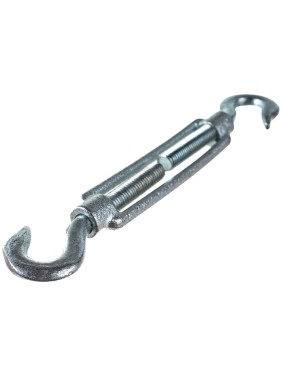 Талреп STAYER DIN 1480, крюк-крюк, М12, 4 шт, оцинкованный, 30525-12