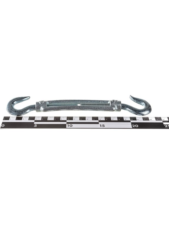 Талреп STAYER DIN 1480, крюк-крюк, М12, 4 шт, оцинкованный, 30525-12