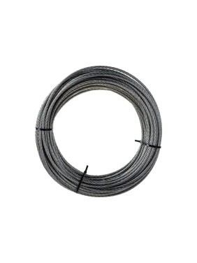 Стальной трос для растяжки DIN 3055 5 мм упак. 30м- накл. Tech-Krep 127851