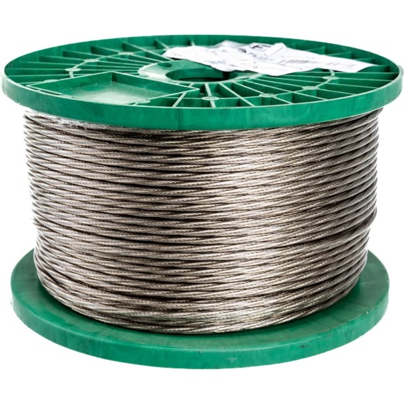 Стальной трос в ПВХ оплетке BEFAST DIN 3055 3/4 TCPVCP0304S