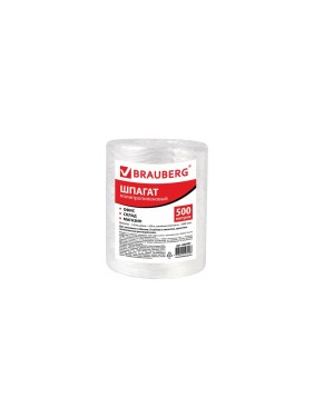 Полипропиленовый шпагат BRAUBERG длина 500 м, диаметр 1,6 мм, линейная плотность 1000 текс 605007