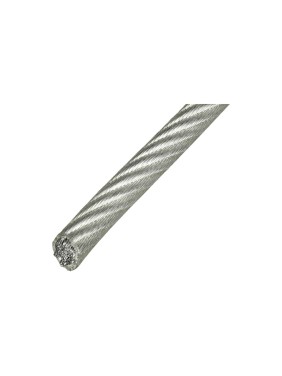 Стальной трос в ПВХ оплетке МЕТАЛЛСЕРВИС DIN 3055, 4/5, 200 м 1230954