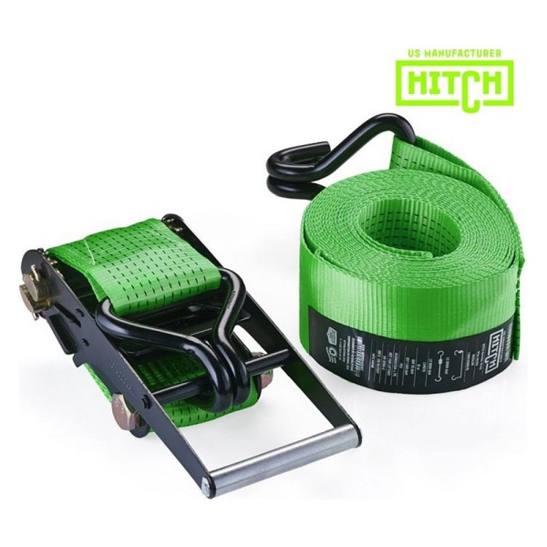 Стяжной ремень HITCH RS REGULAR 1000:12000:10, 100 мм, STF 1000 DaN, 12 т, 10 м, пакет SZ067704