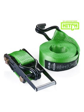 Стяжной ремень HITCH RS REGULAR 750:10000:12, 75 мм, STF 750 DaN, 10 т, 12 м, пакет SZ067703