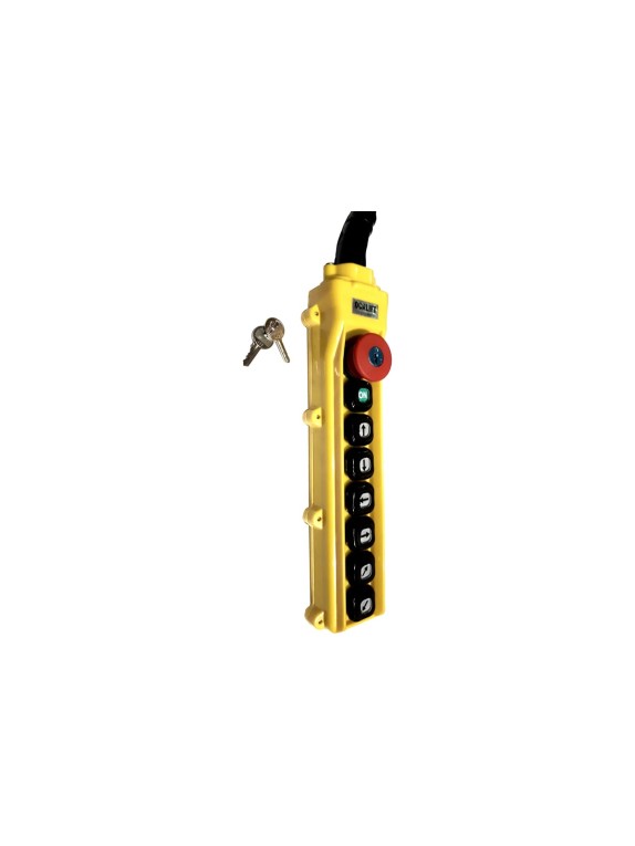 Цепная передвижная электрическая таль OCALIFT 03-02S г/п 3 тонны, высота 6 м, 380в OCA0302ST6m
