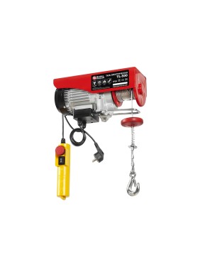 Электрическая таль QUATTRO ELEMENTI TL-500 1100 Вт, 250/500 кг, трос 12 м, блок полиспаст в компл. 793-695