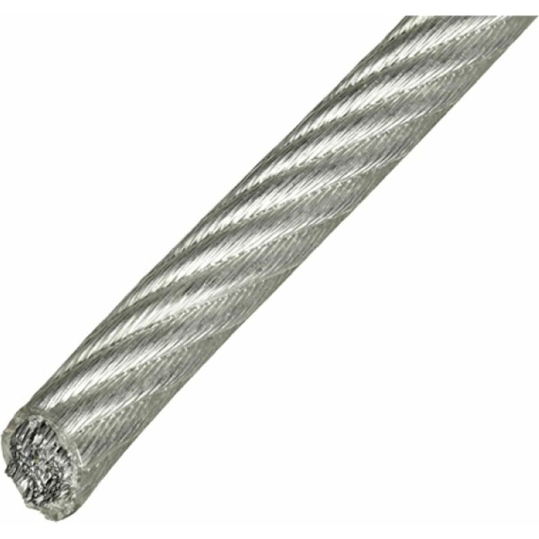 Стальной трос в ПВХ оплетке BEFAST DIN 3055, 3/4, 20 м TCPVC030420S