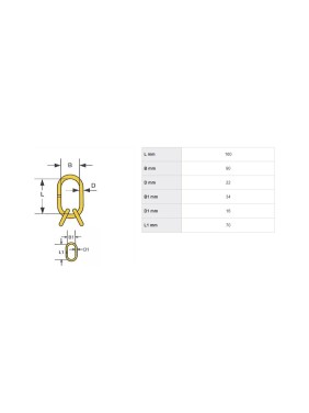 Подъёмные звенья HAKLIFT для 3- и 4-ветвевых цепных строп NRLI78