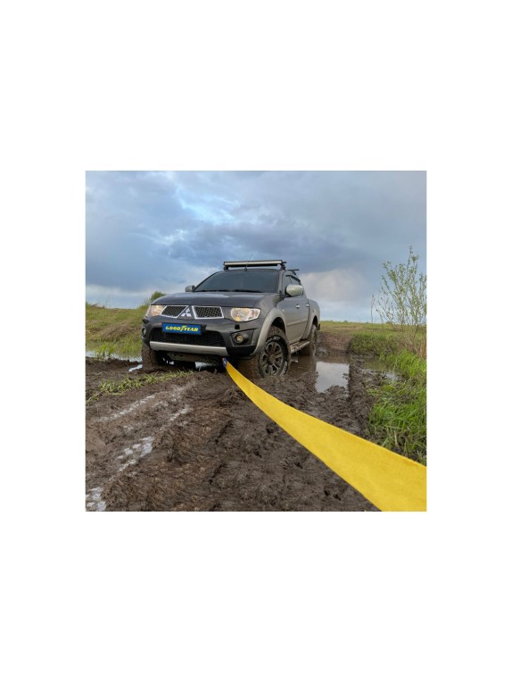 Динамическая стропа Goodyear рывковая, с шаклом, 10 тонн, 8 метров GY004013
