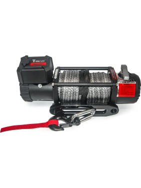 Автомобильная лебедка T-Max Musclelift 9500 12В с синтетическим тросом W2007