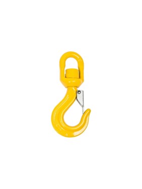 Крюк 12.5 т с предохранителем и вертлюгом на шарикоподшипнике HAKLIFT SALKL20KL
