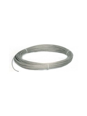 Трос DINFIX D-6, DIN 3060, А2 нержавеющий, 7x19, мягкий, 100 м 00-00002694