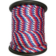 Крученный канат ТПК МДС МУЛЬТИТЕКС ТРИКОЛОР 12 мм, 100 м 7930050321882