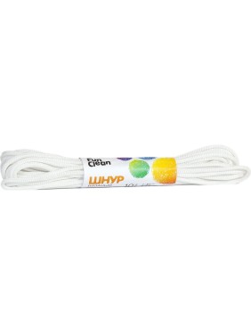 Вязаный шнур Fun Clean полипропиленовый, 5 мм, 10 м, белый 12467