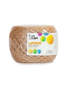 Джутовый шпагат Fun Clean 1120 текс, 50 м 12492