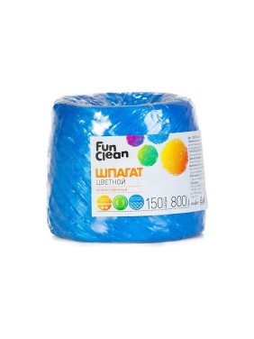 Полипропиленовый шпагат Fun Clean 800 текс, 150 м, цветной 12852
