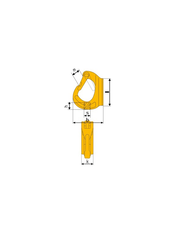 Крюк приварной тип G-30 3 т TEHNOLIFT 4687202159161