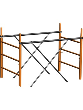 Секция РИНСТРОЙ h=1,2 м, для вышки-туры РИН Wektor-2,0x1,2 м 4610043590343