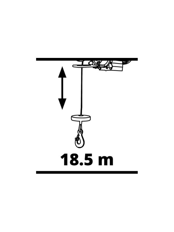 Электрический тельфер EINHELL TC-EH 600 2255150