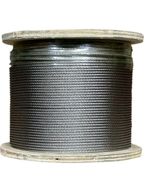 Трос из нержавеющей стали LadAna 4 мм, катушка 250 м 220701005/250