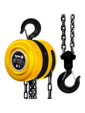 Цепная таль VOREL 3м х 2000кг 80752