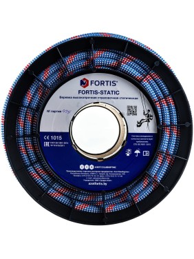 Страховочно-спасательная веревка АзотХимФортис Fortis Static 48-ми прядная, 11 мм, 50 м 146ВСС