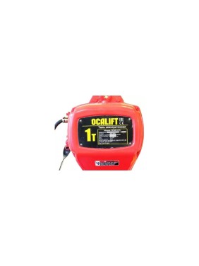 Стационарная цепная таль на крюке для высотных работ OCALIFT 01-01s 1 т, 18 м, 380 в OCA0101SN18m