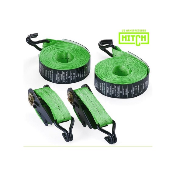 Стяжной ремень HITCH RS REGULAR 100:1000:6, 25мм, STF100DaN, 1т, 6м, комплект 2 шт. SZ067692