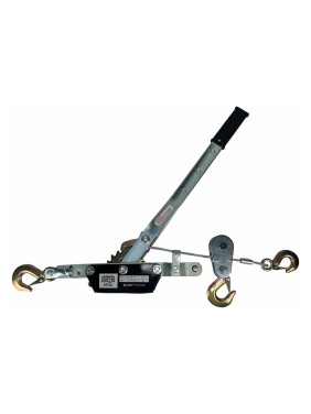 Гаражная рычажная лебедка HITCH CP 4002 4000 кг, канат 3 м, двойной храповый механизм SZ073186
