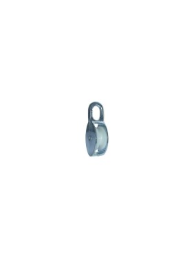 Одинарный блок Bohrer пластик, цинк, 3/4" 20 мм, под трос 6 мм, 2 шт. BOP-20