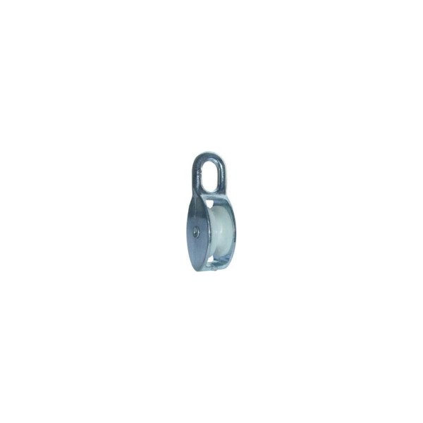 Одинарный блок Bohrer пластик, цинк, 3/4" 20 мм, под трос 6 мм, 2 шт. BOP-20