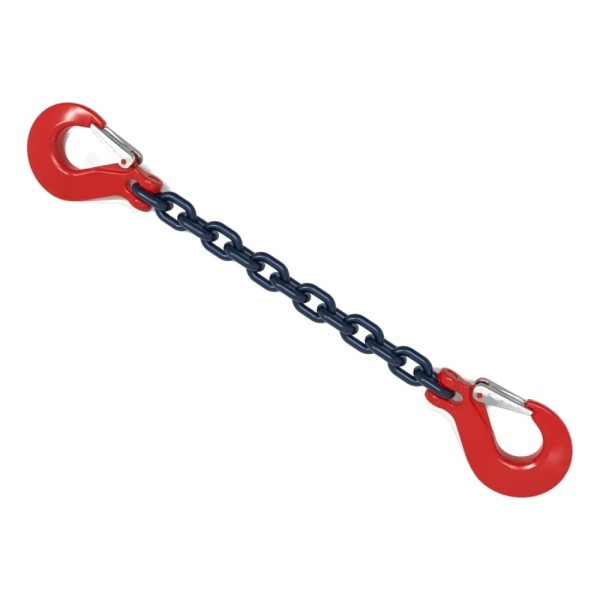 Крепежная цепь КанТраст  крюк-крюк, 8 мм, 5 м KRTSKK85000