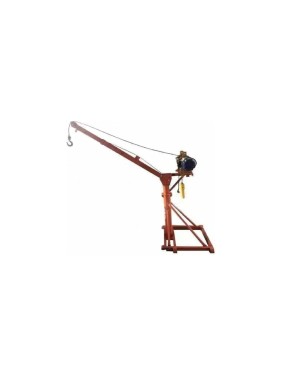 Строительный мини-кран TOR KM 300/500 кг, 60/30 м, с поворотной стрелой и электролебедкой (220В) 1024010 Строительный мини-кран TOR KM 300/500 кг, 60/30 м, с поворотной стрелой и электролебедкой (220В) 1024010