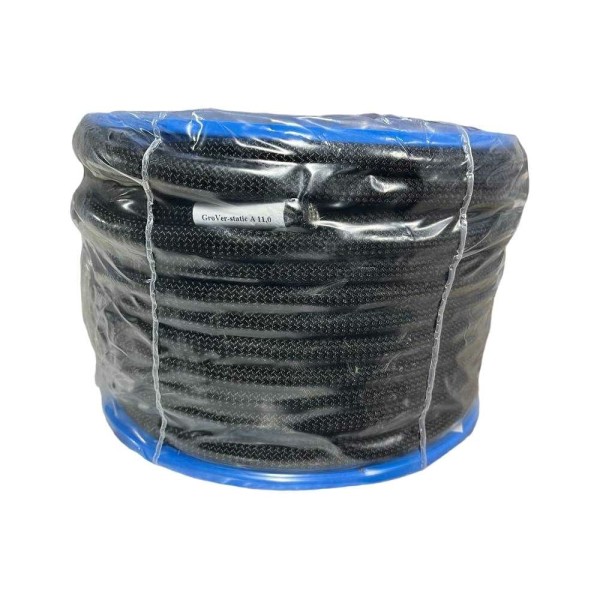 Веревка АзотХимФортис ввс 48-ми прядная 11 мм 50 м grover static black 76292