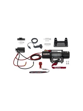 Электрическая лебёдка Runva 12V 6000 lbs 2722 кг стальной трос EWV6000S
