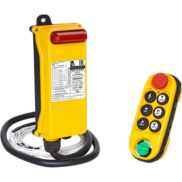 Промышленное радиоуправление TELECRANE A24-6D PRO 28-456В АС 4687203029074