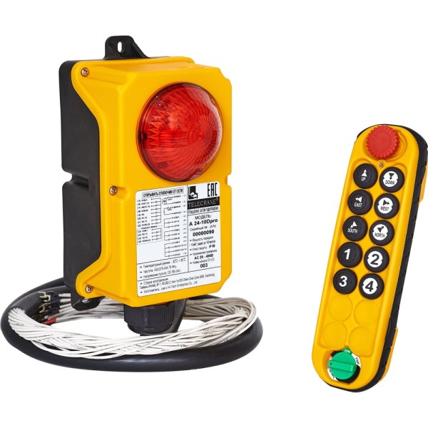 Промышленное радиоуправление TELECRANE A24-10D PRO 28-456В АС 4687203029098