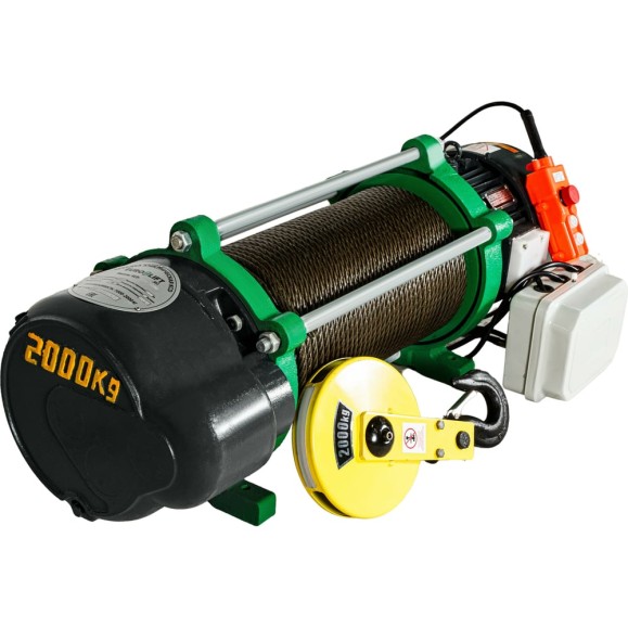Электрическая лебедка (1000/2000кг, 100/50м, 380 В) EURO-LIFT KCD 0019832